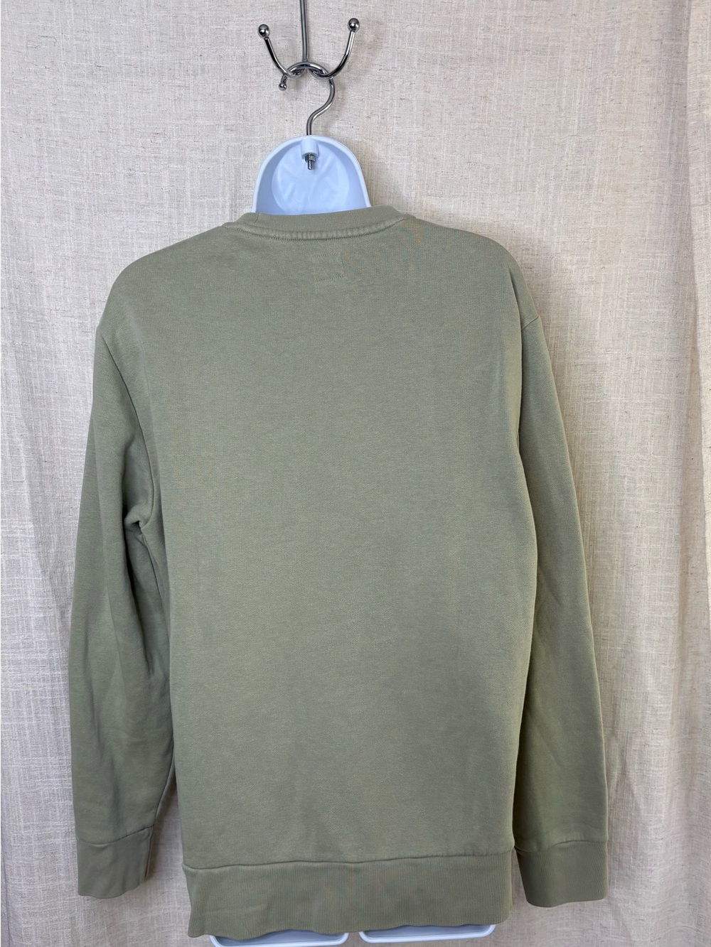 Levi's The Original San Francisco Graphic Crewneck Sweatshirt Sage Green Small - Picture 2 of 5